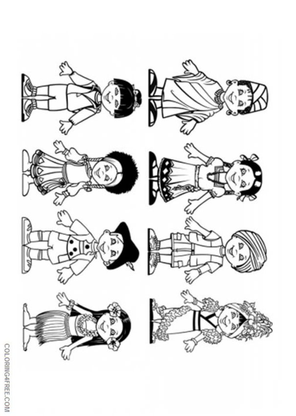 Around the World Coloring Pages Children world Printable 2021 0313  Coloring4free - Coloring4Free.com